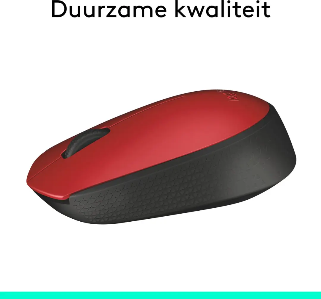Logitech M171 Draadloze Muis - Rood - afbeelding 6 van 6