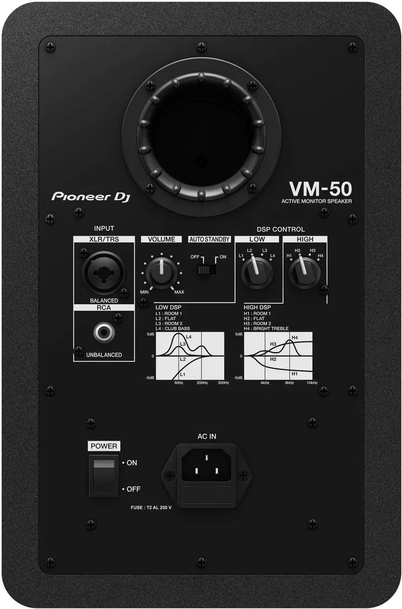 Pioneer VM-50 Studiomonitor - 30W - Aangepast