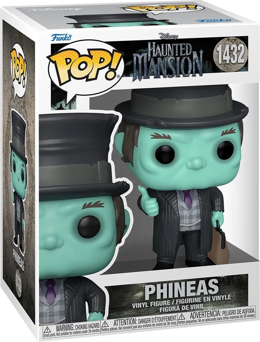 Funko Pop! Disney Haunted Mansion Phineas - Multi