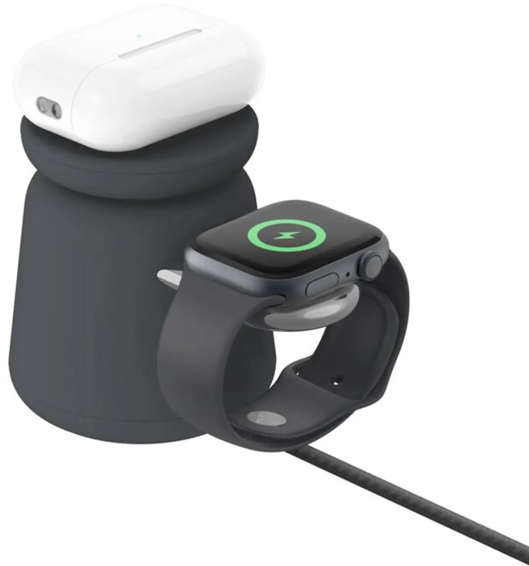 Belkin BoostCharge Pro 2-in-1 Qi2 MagSafe Oplader - Zwart
