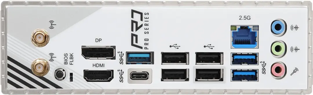 ASRock A620AM PRO RS WiFi AM5 Micro-ATX Moederbord - WiFi