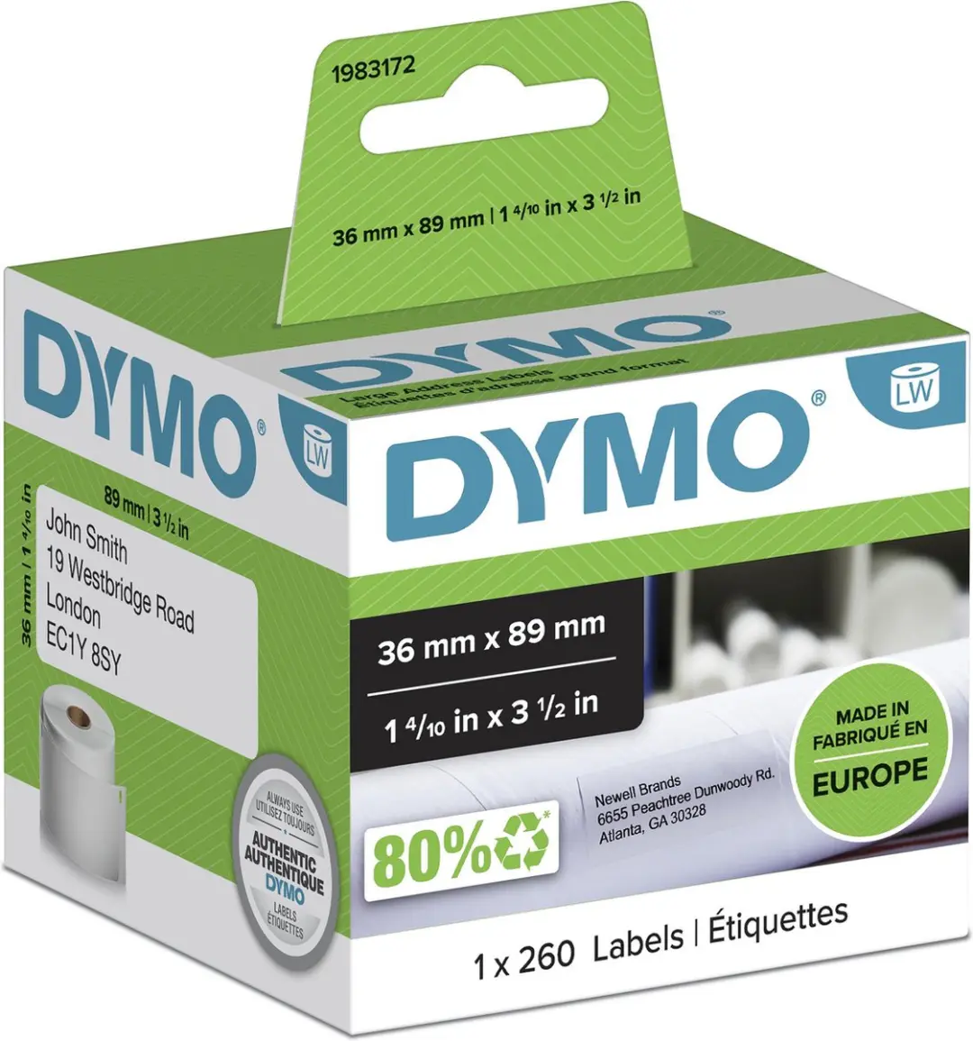 DYMO 1983172 Adreslabels