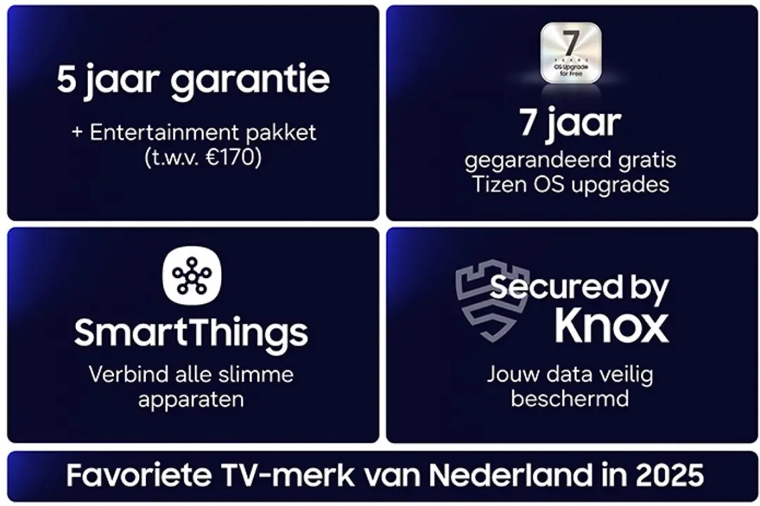 Samsung 85" Vision AI Smart TV R95H 2026 - Zwart