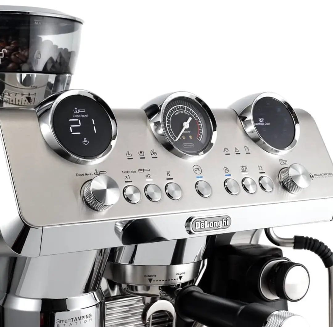 De'Longhi La Specialista Maestro EC9885.M Espressomachine - 2 Kopjes - 2,5 l - Zilver - afbeelding 3 van 6