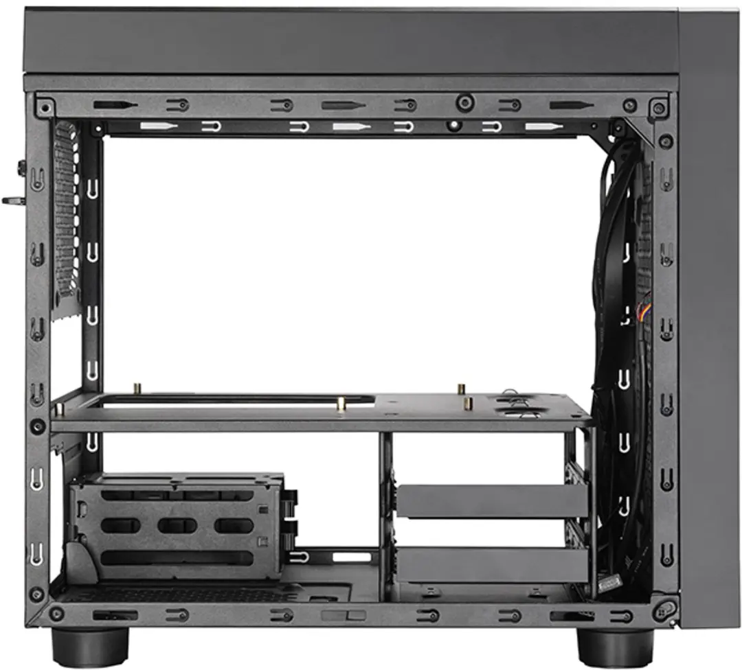 Chieftec CI-03B-OP Computerbehuizing - Kubus Zwart