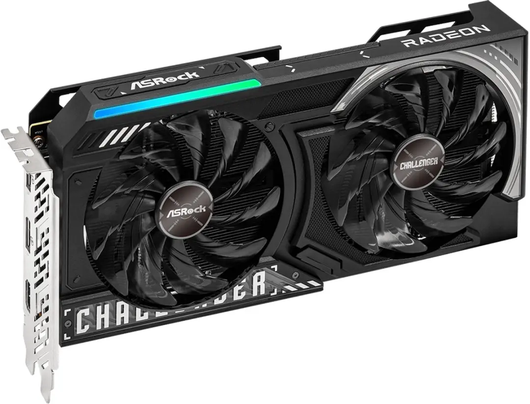 ASRock Radeon RX 9060 XT Challenger 16GB OC - Zwart
