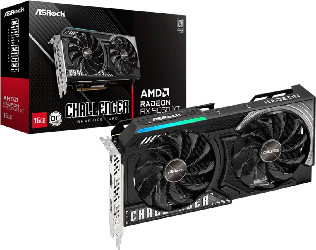 ASRock Radeon RX 9060 XT Challenger 16GB OC