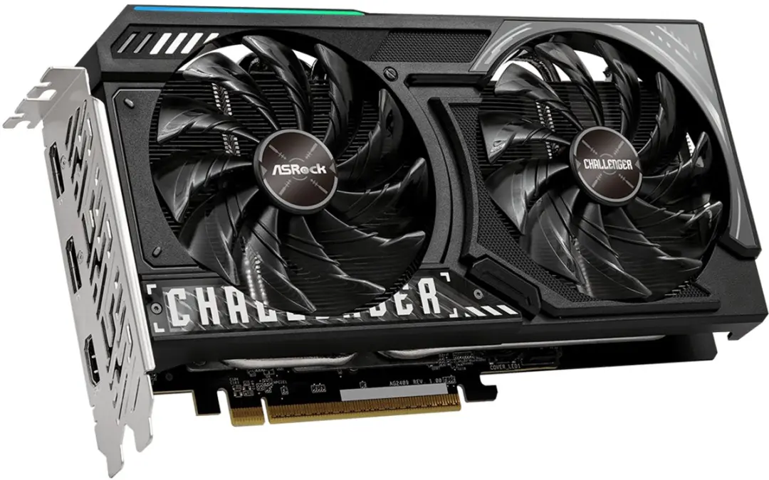 ASRock Radeon RX 9060 XT Challenger 16GB OC - Zwart