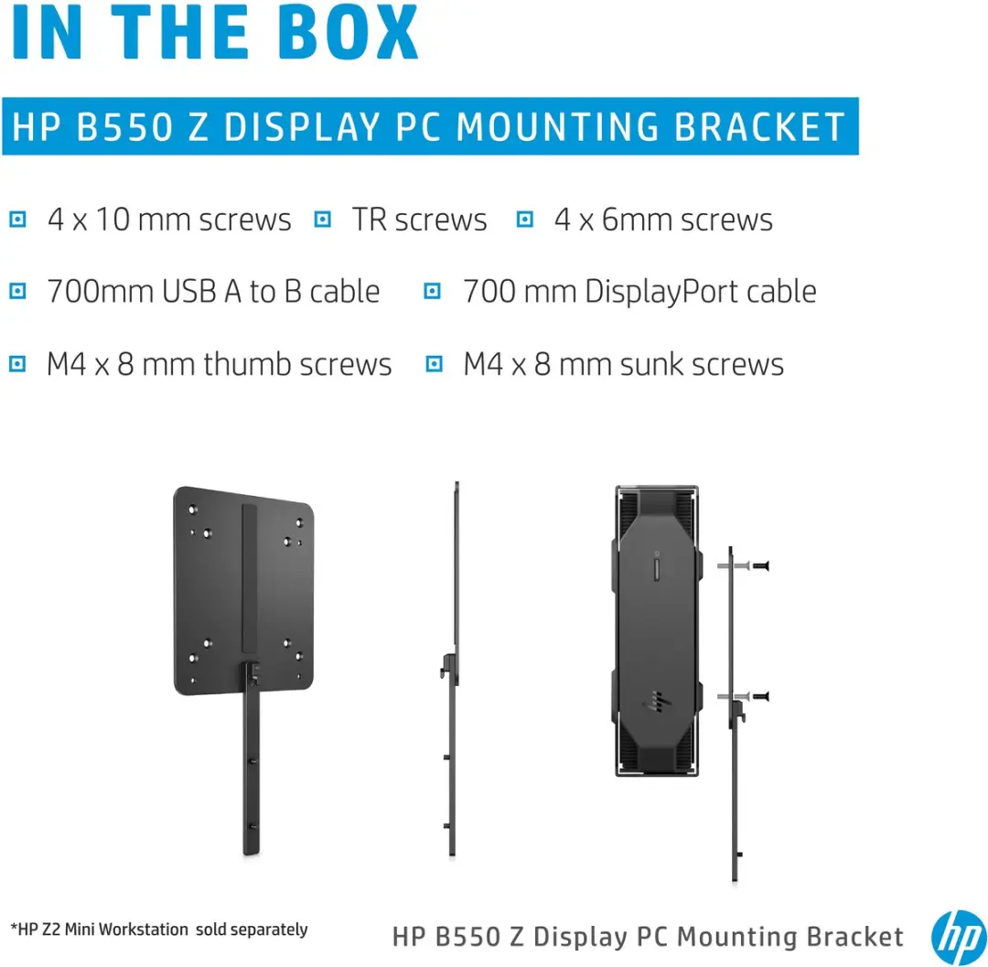 HP B550 PC Mounting Bracket - 16U00AA