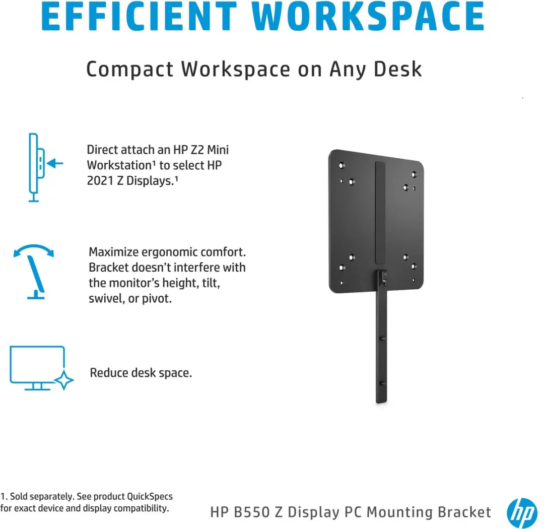 HP B550 PC Mounting Bracket - 16U00AA