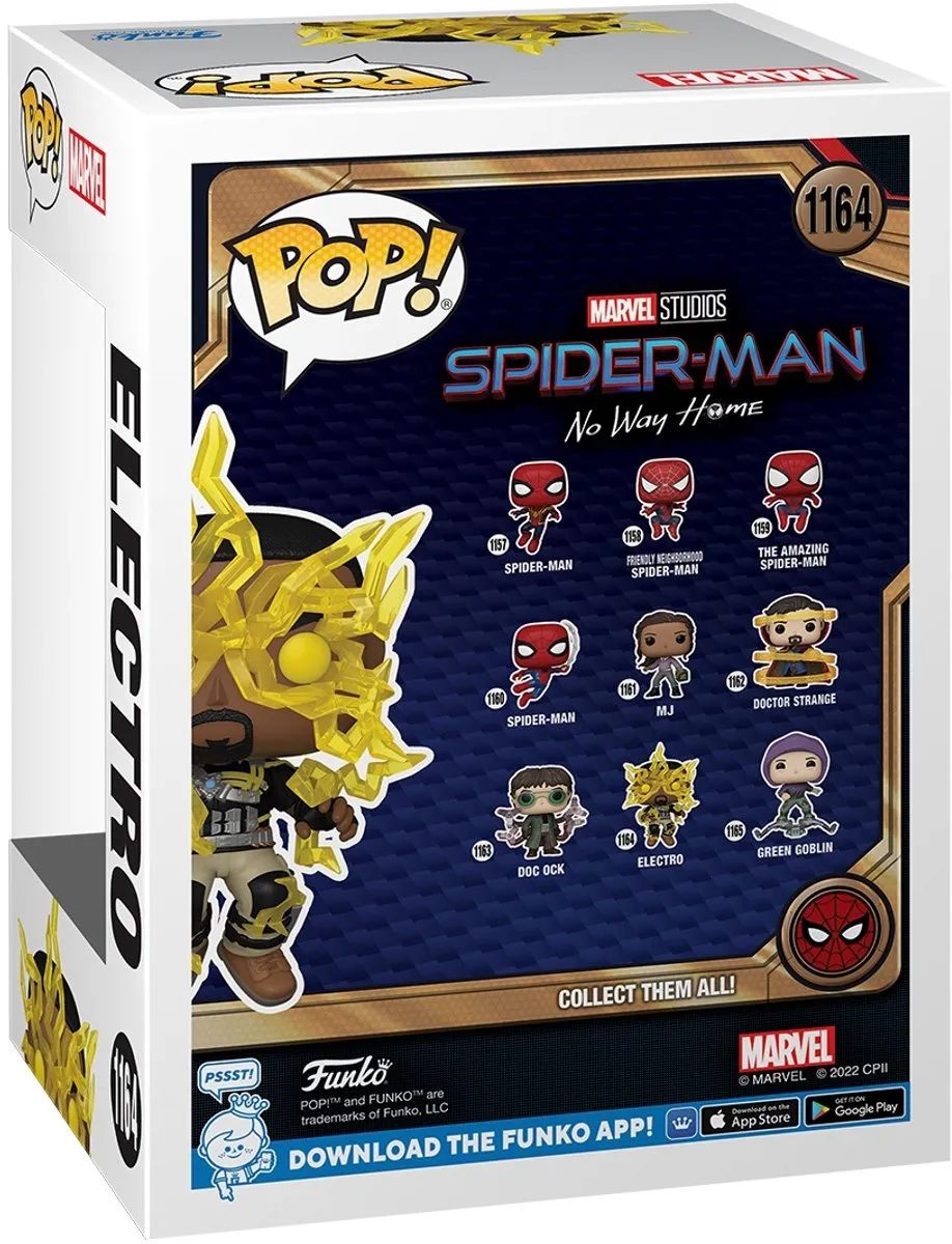Funko Pop! Marvel Spider-Man No Way Home Electro Finale 67604 - Multi
