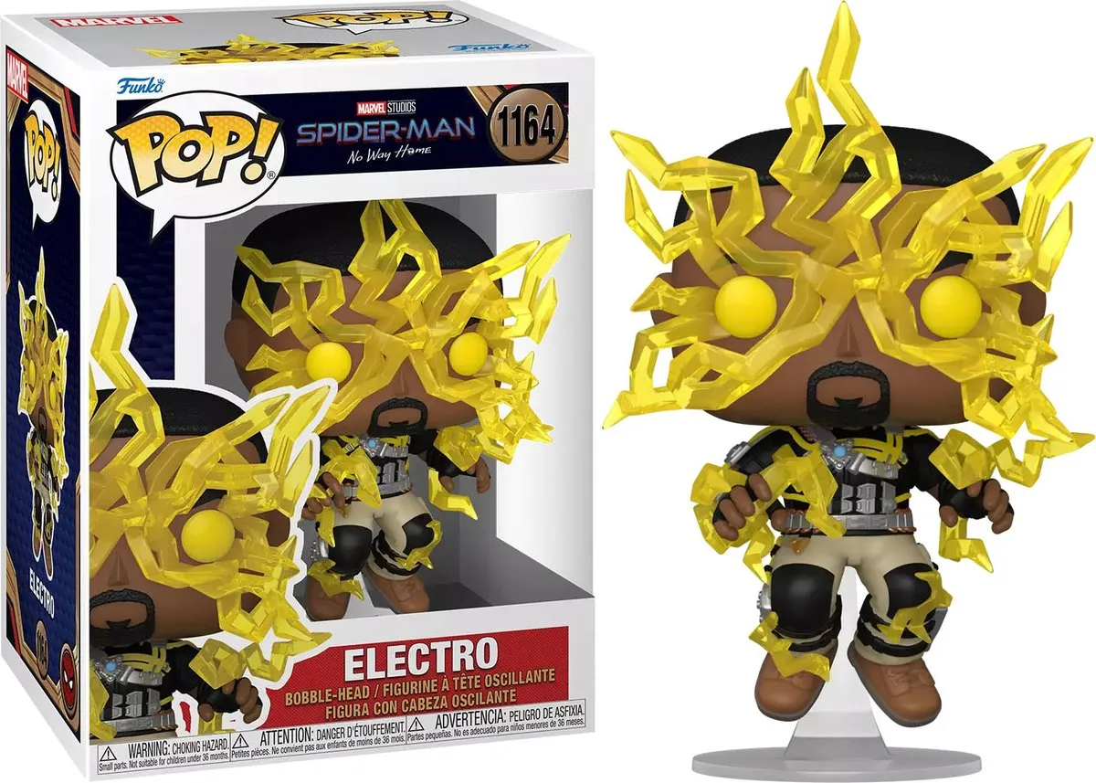 Funko Pop! Marvel Spider-Man No Way Home Electro Finale 67604 - Multi