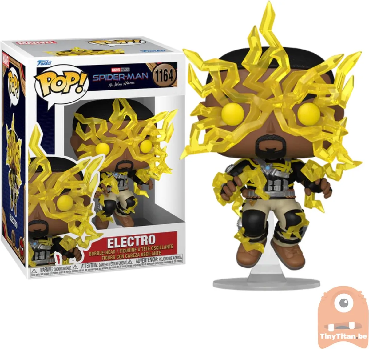 Funko Pop! Marvel Spider-Man No Way Home Electro Finale 67604 - Multi - afbeelding 6 van 6