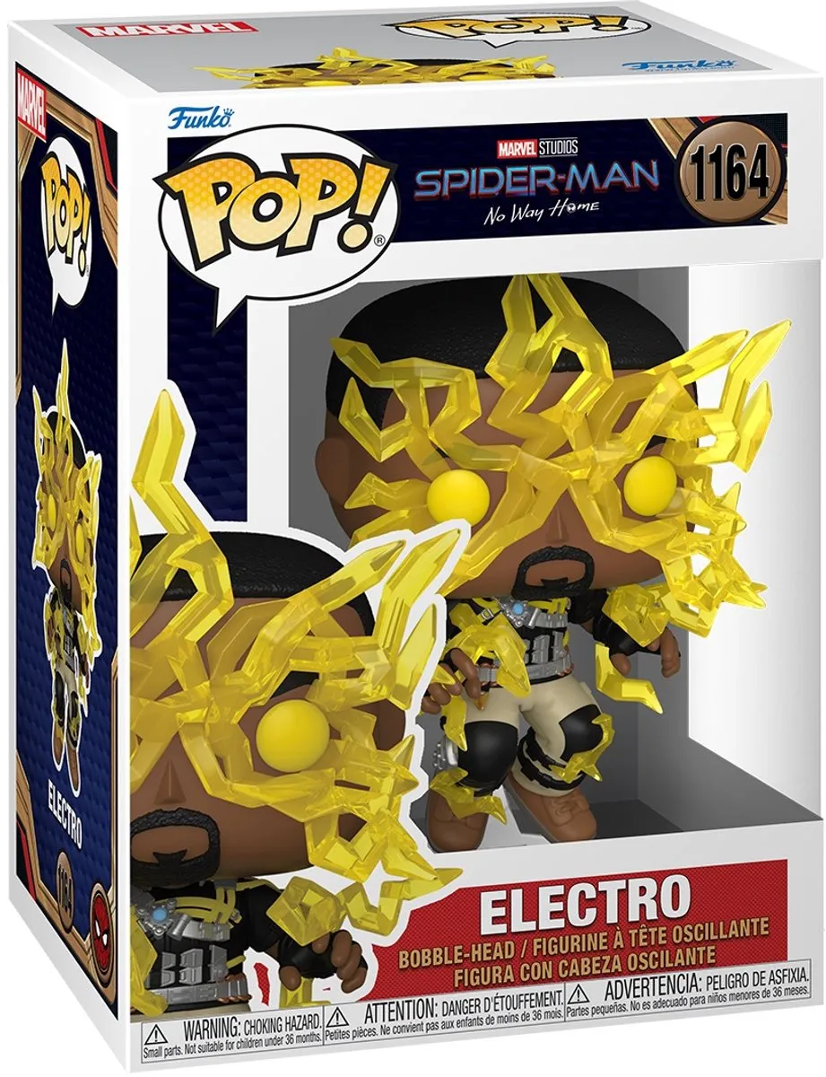 Funko Pop! Marvel Spider-Man No Way Home Electro Finale 67604 - Multi