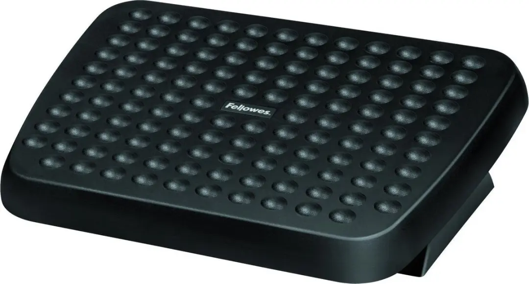Fellowes Voetensteun Verstelbaar - 100% Gerecycled Plastic - Zwart/Grijs