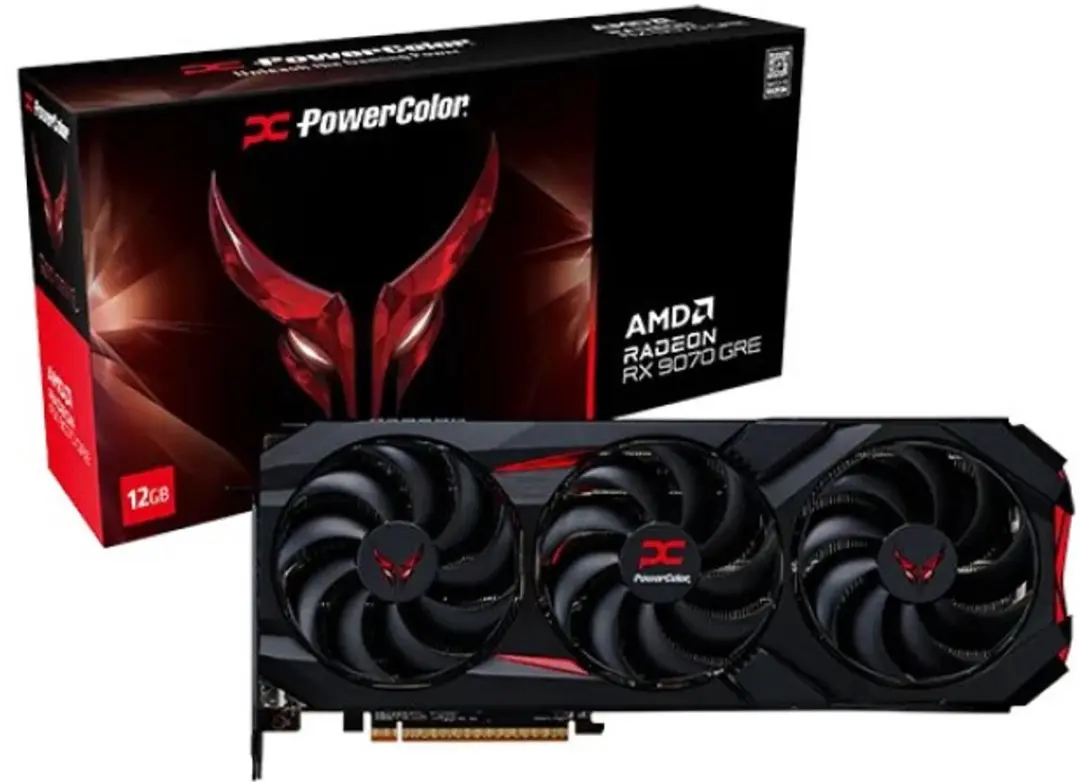 PowerColor Red Devil RX9070GRE Grafische Kaart