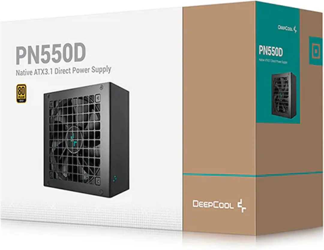 DeepCool PN550D Voeding 550W - ATX - Zwart