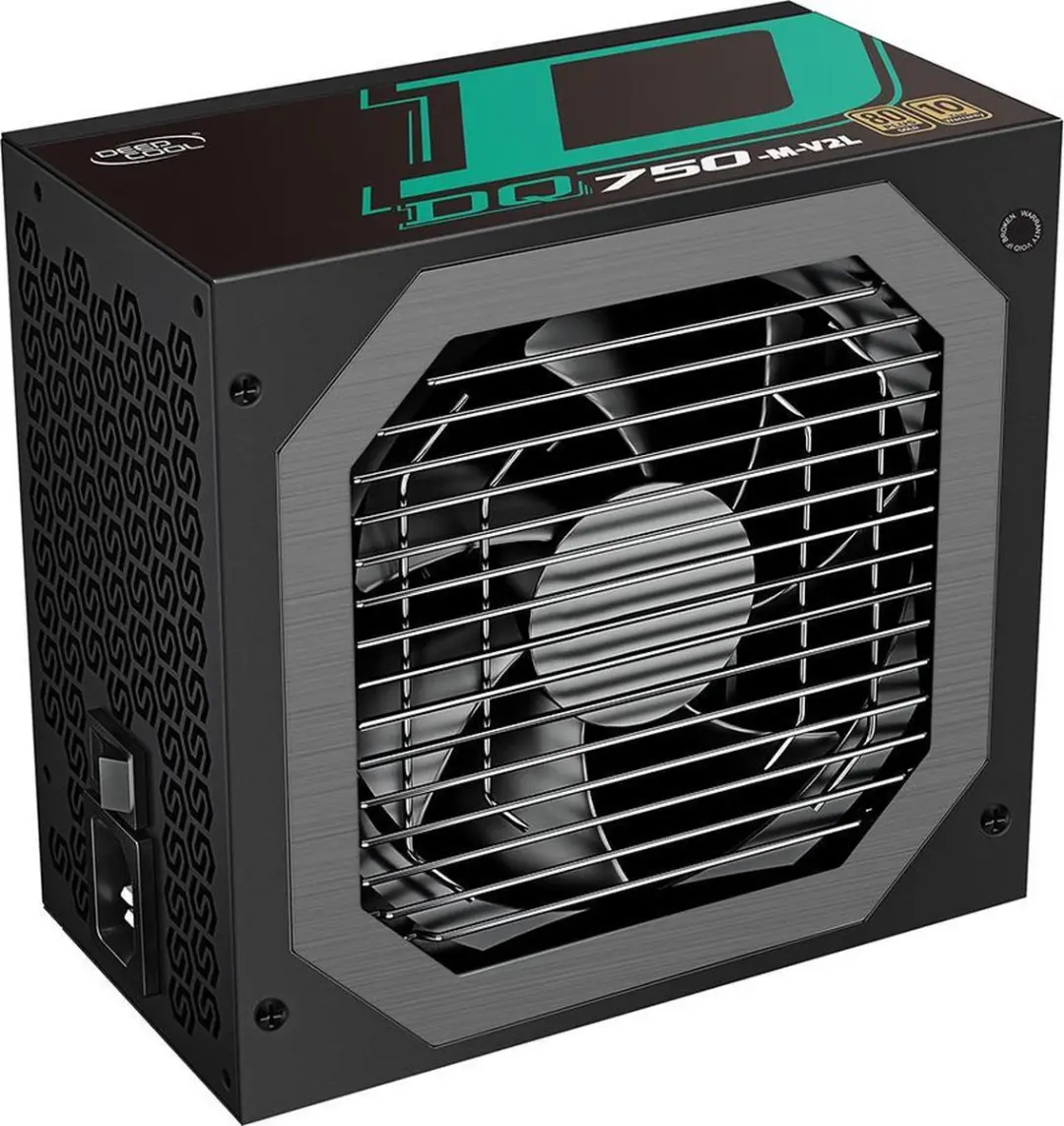 DeepCool DQ750-M-V2L Voeding 750W - 80+ Gold - Volledig Modulair - Zwart