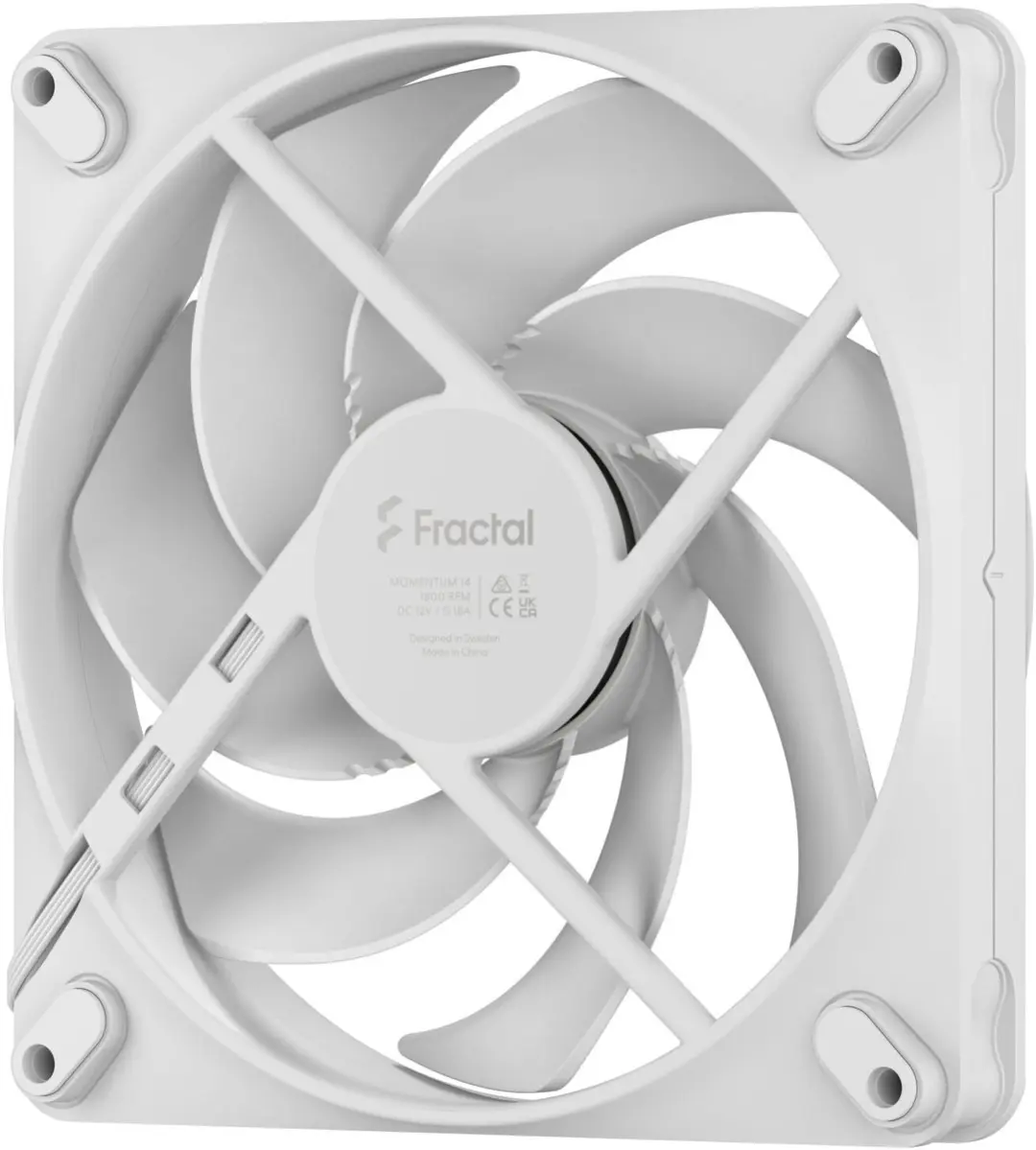 Fractal Design Momentum 14 FD-F-MO1-1402 Ventilator 140mm - Wit