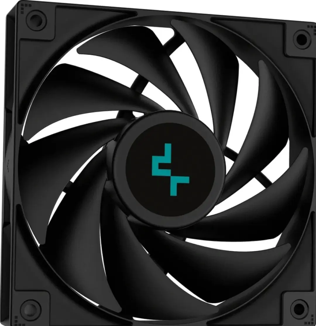 DeepCool LS720S Zero Dark 360mm Koelsysteem - 3x120mm FDB - Zwart