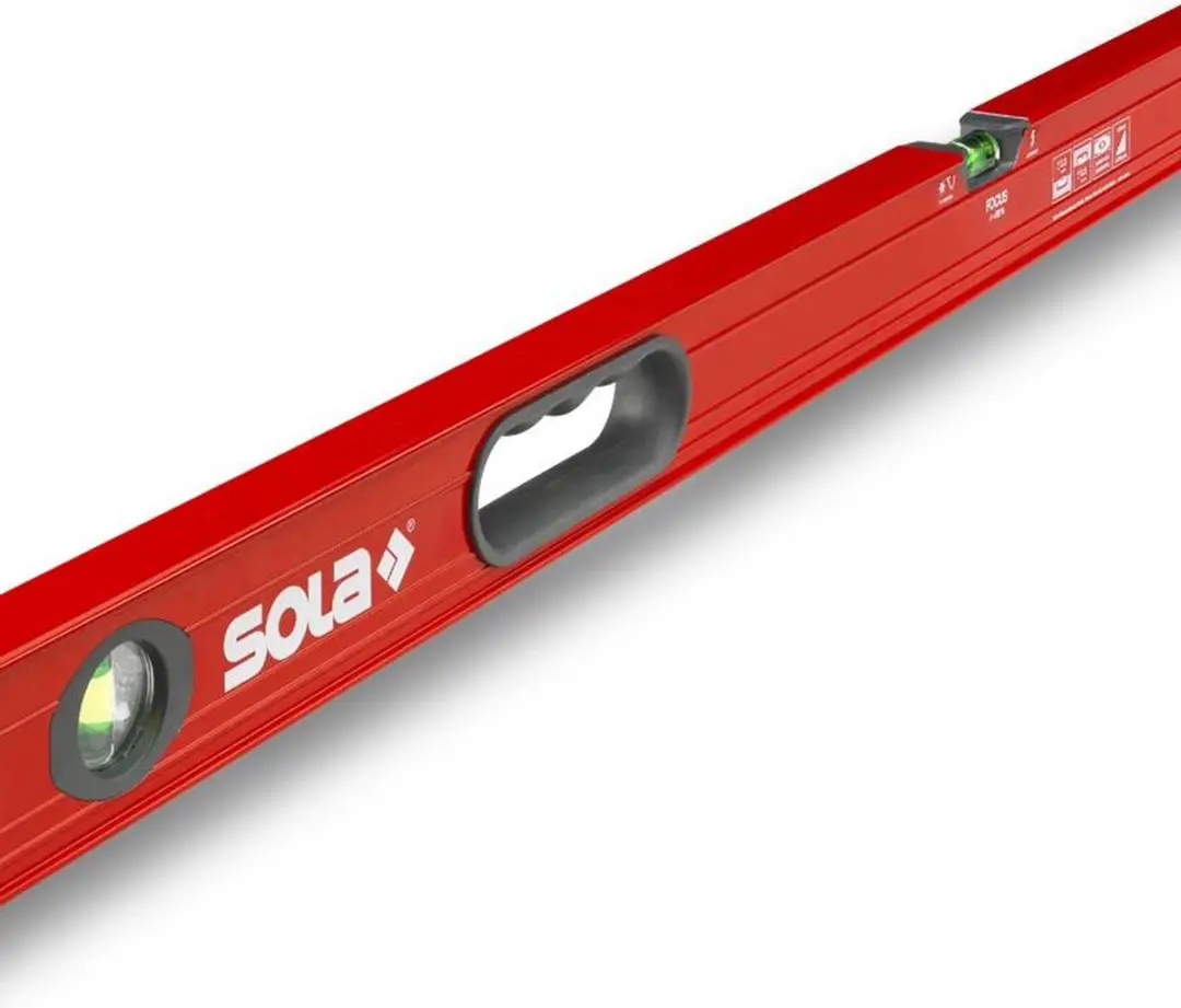 Sola BIG RED 3 Waterpas 200cm - Rood