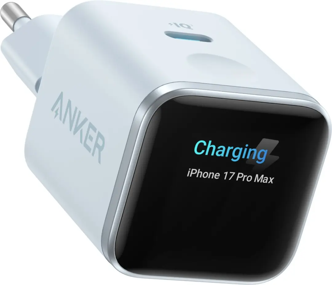 Anker Nano 45W A121DG31 USB-C Snellader - Blauw