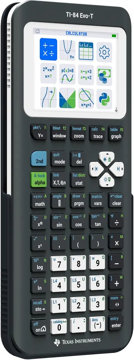 Texas Instruments TI-84 Evo-T Grafische Rekenmachine - Zwart