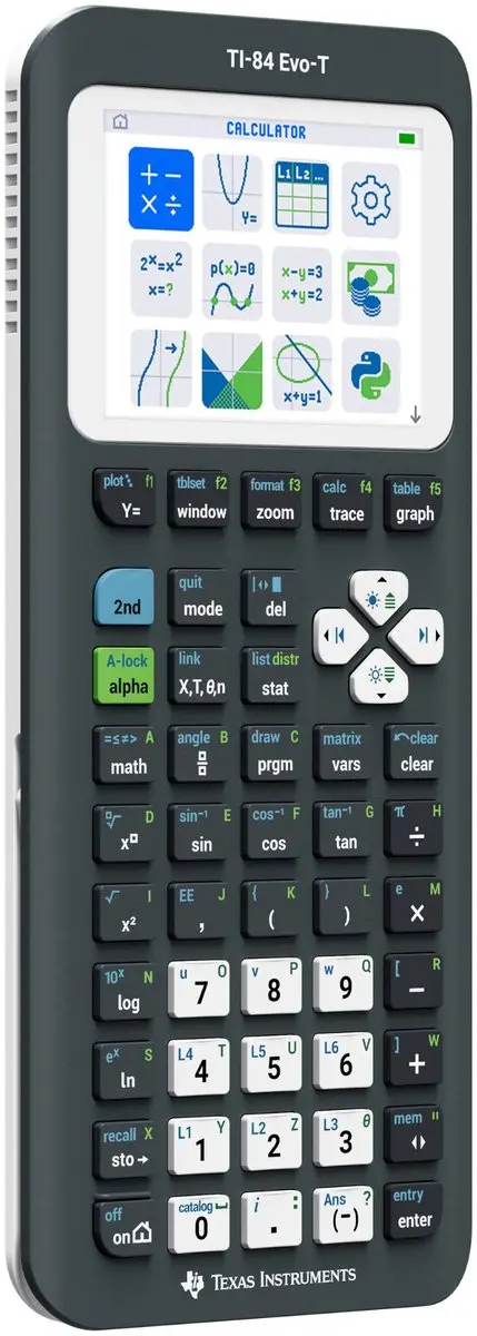 Texas Instruments TI-84 Evo-T Grafische Rekenmachine - Zwart