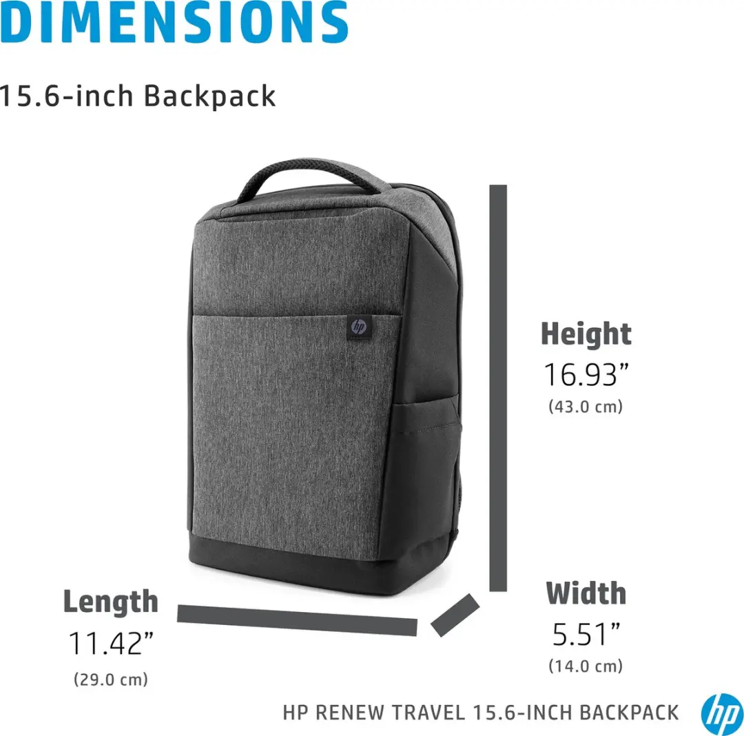 HP Renew Travel Laptoptas 15.6" - Grijs - afbeelding 3 van 6