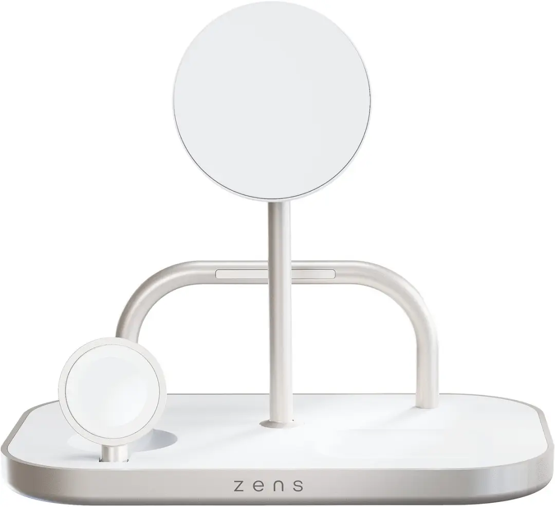 Zens ZEDC29W/00 Draadloos Oplaadstation 4-1 - 15W - Wit - afbeelding 6 van 6