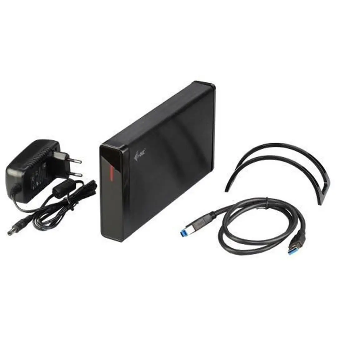 I-tec MYSAFE35U401 Hardeschijfbehuizing - 1 Vak - Zwart
