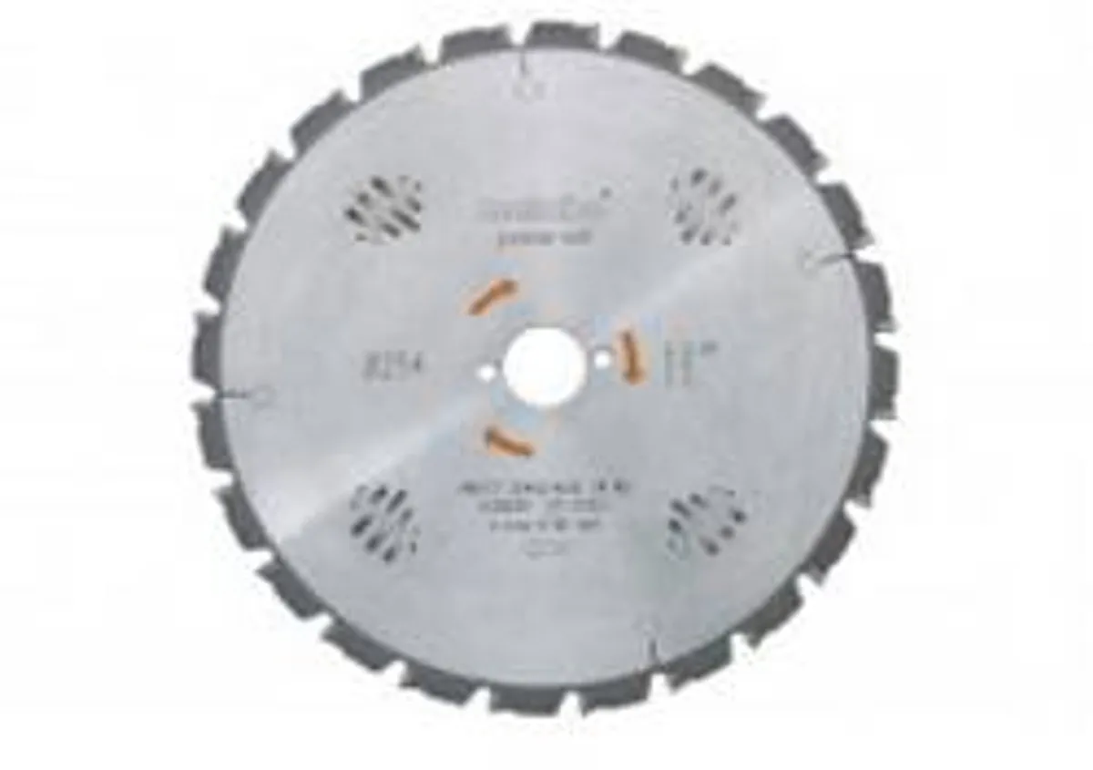 Metabo 628025000 Cirkelzaagblad 254mm - 24 Tanden