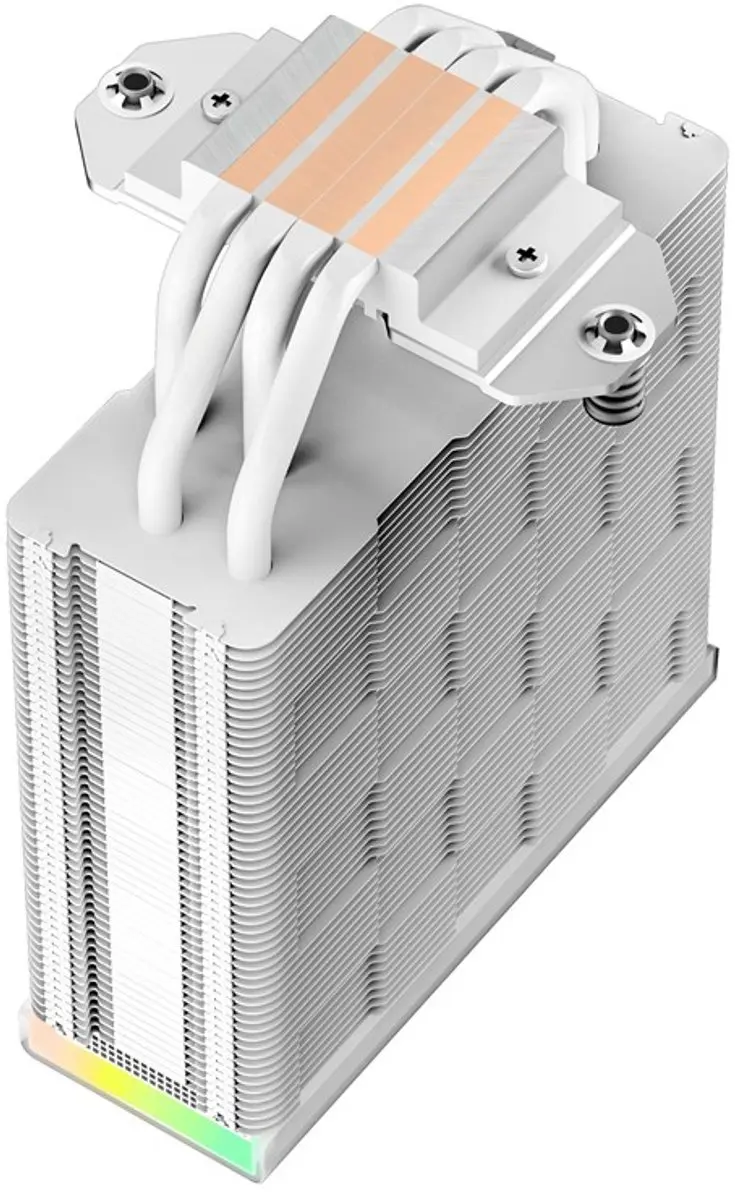 DeepCool AK400 Digital WH Koeler - Wit