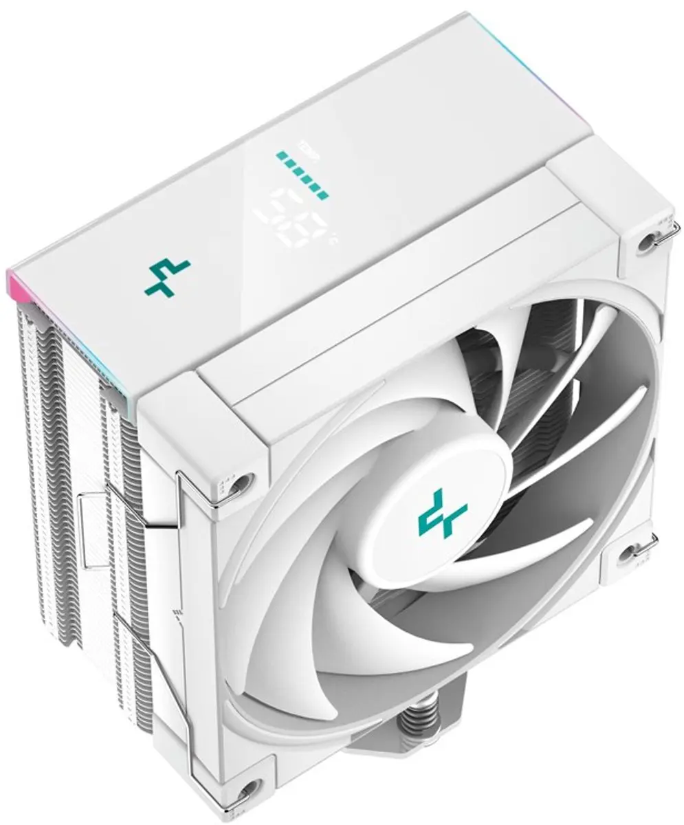 DeepCool AK400 Digital WH Koeler - Wit