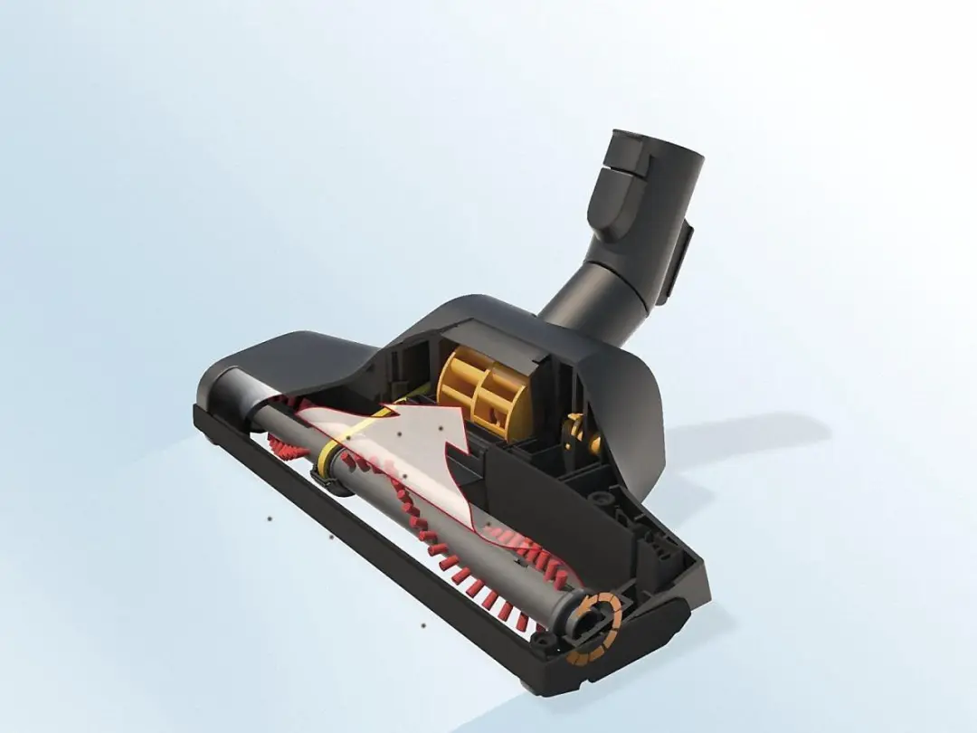 Miele Turboborstel TurboTeQ 10455360 - Stofzuigermondstuk 35mm - Wit