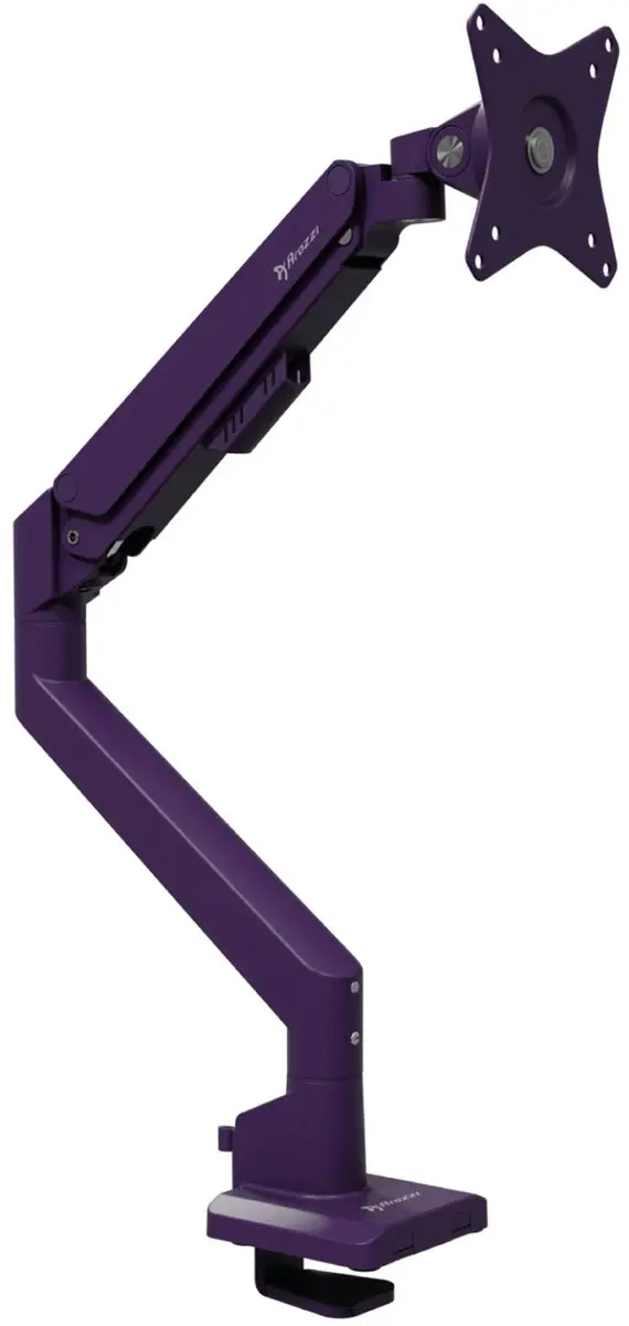 Arozzi Alzare Neo AZ-ALZARE-NEO-PP Monitorarm - Gasveer - Max 9kg - Paars