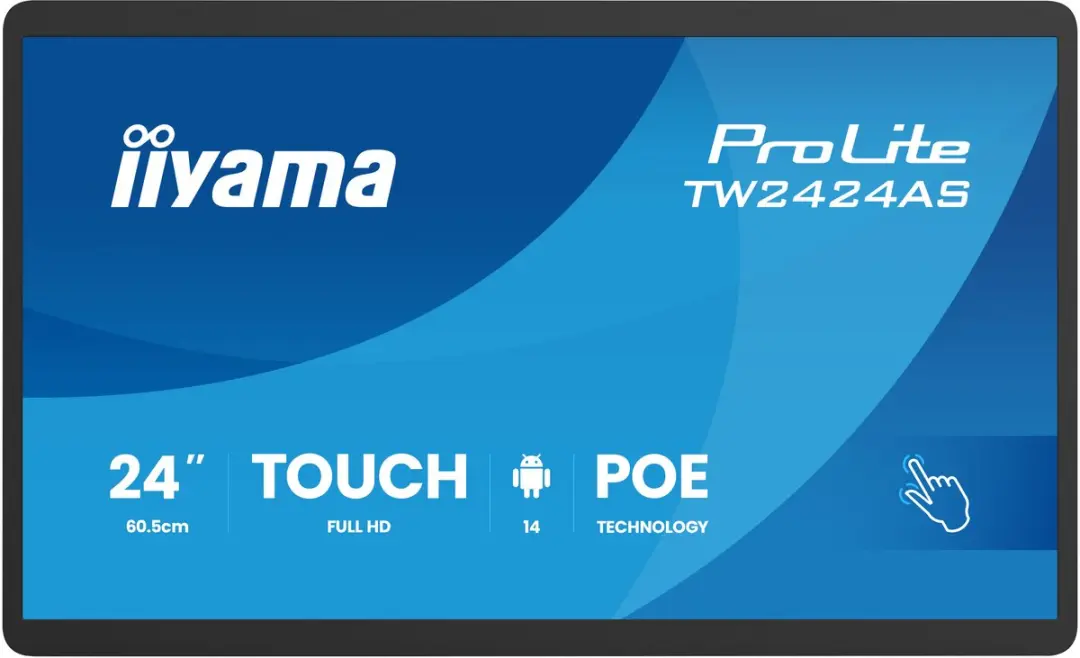 iiyama TW2424AS-B3P Interactief Touchscreen 23.8" Full HD - Zwart