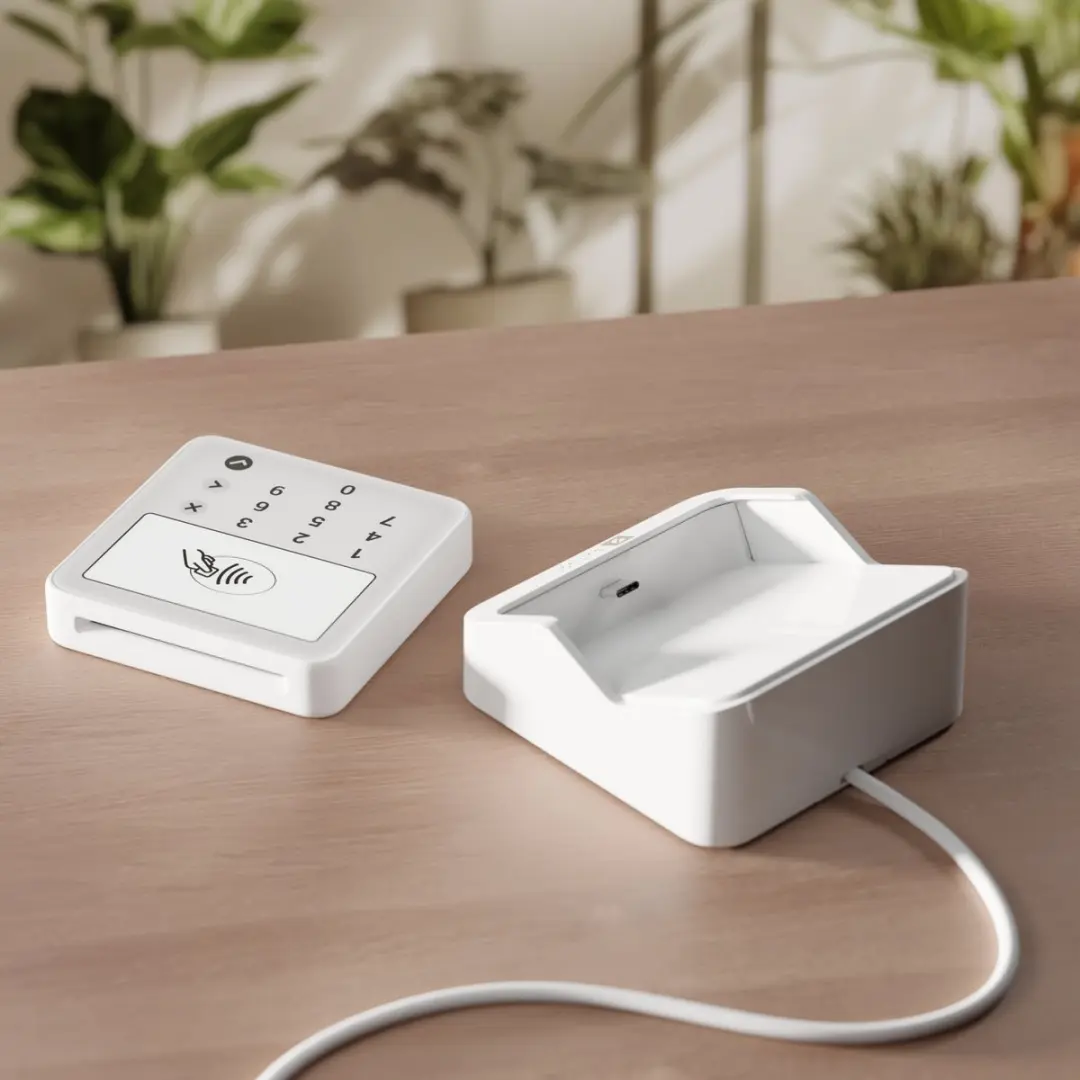 SumUp Solo Lite Contactloos Pinapparaat - Oplaadstation - Wit