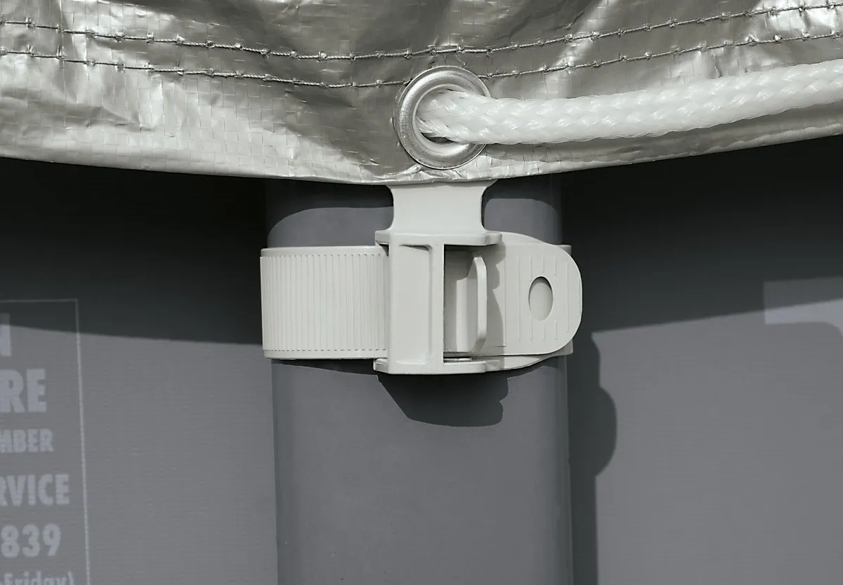 Intex Deluxe Zwembad Afdekzeil 549cm - Grijs