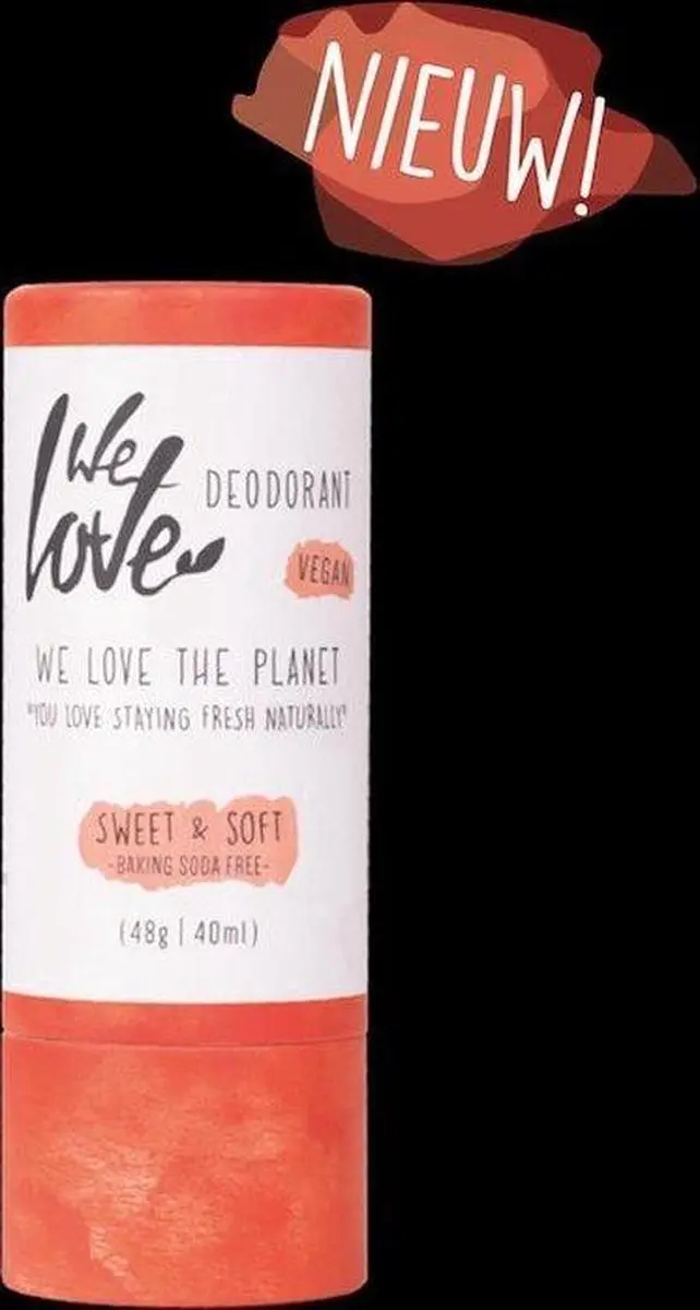 We Love The Planet Natuurlijke Deodorant Stick 48g