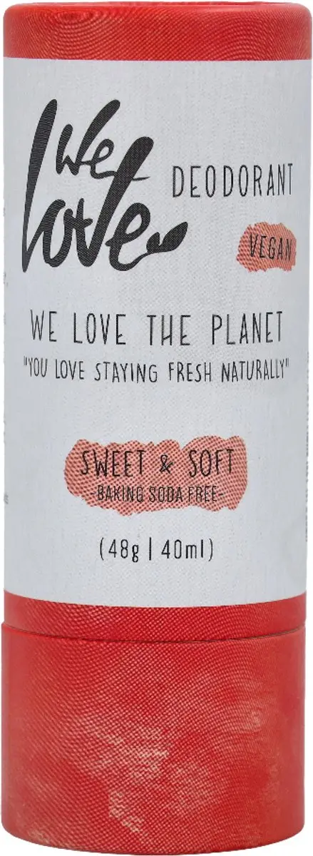 We Love The Planet Natuurlijke Deodorant Stick 48g