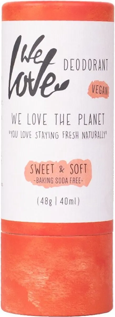 We Love The Planet Natuurlijke Deodorant Stick 48g