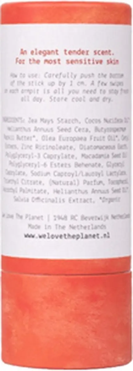 We Love The Planet Natuurlijke Deodorant Stick 48g