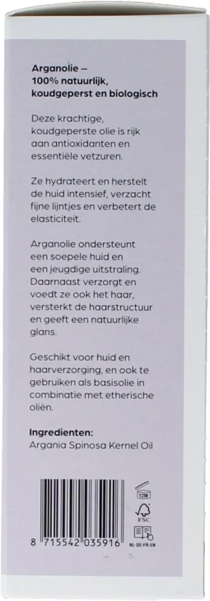 Volatile Arganolie Bio 100ml