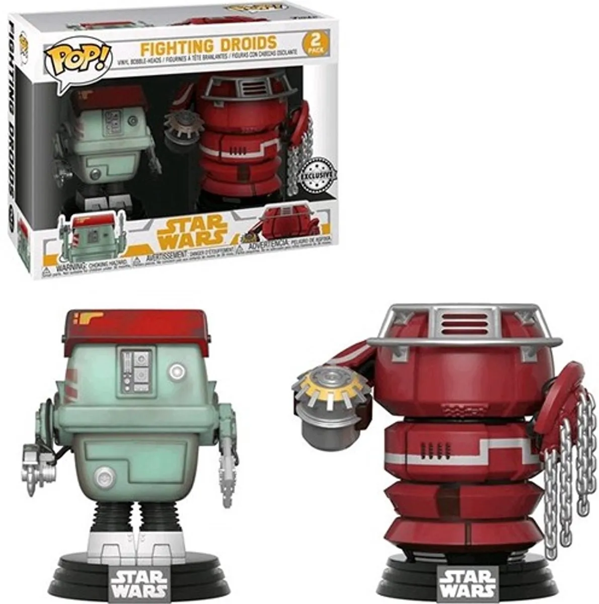 Funko POP Star Wars Solo Fight Droids 2-Pack