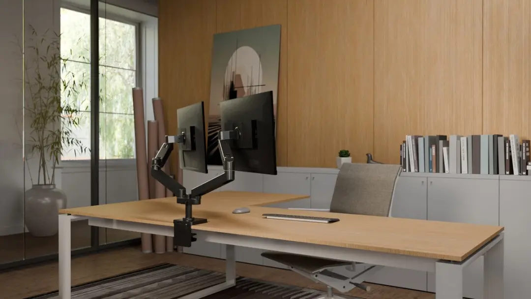 Ergotron LX Pro 45-686-292 Bureausteun 27" - Zwart