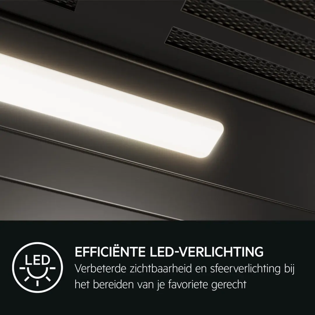 AEG DKB6671HB Afzuigkap - 610 m³/u - Zwart