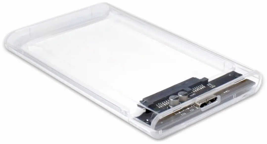Intertech GD-25000 HDD-behuizing 2.5" - Transparant