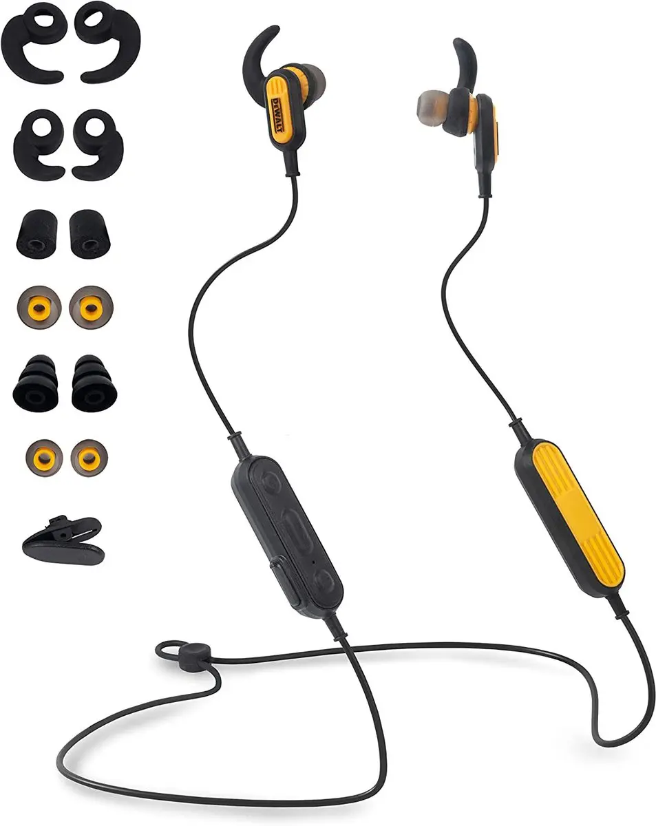 DeWalt DWG 1909935 Bluetooth Oordopjes - Zwart/Geel