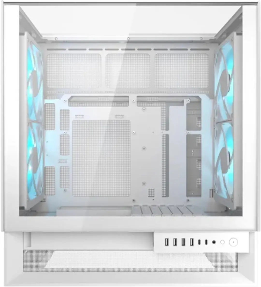 Cougar CGR-2WA3W-RGB Midi Tower Wit